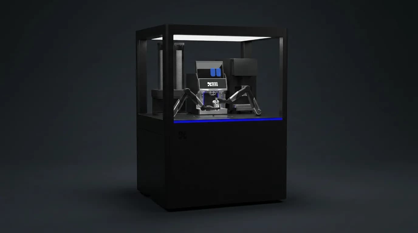X Barista Gen3 Kiosk robot barista yatırım modeli