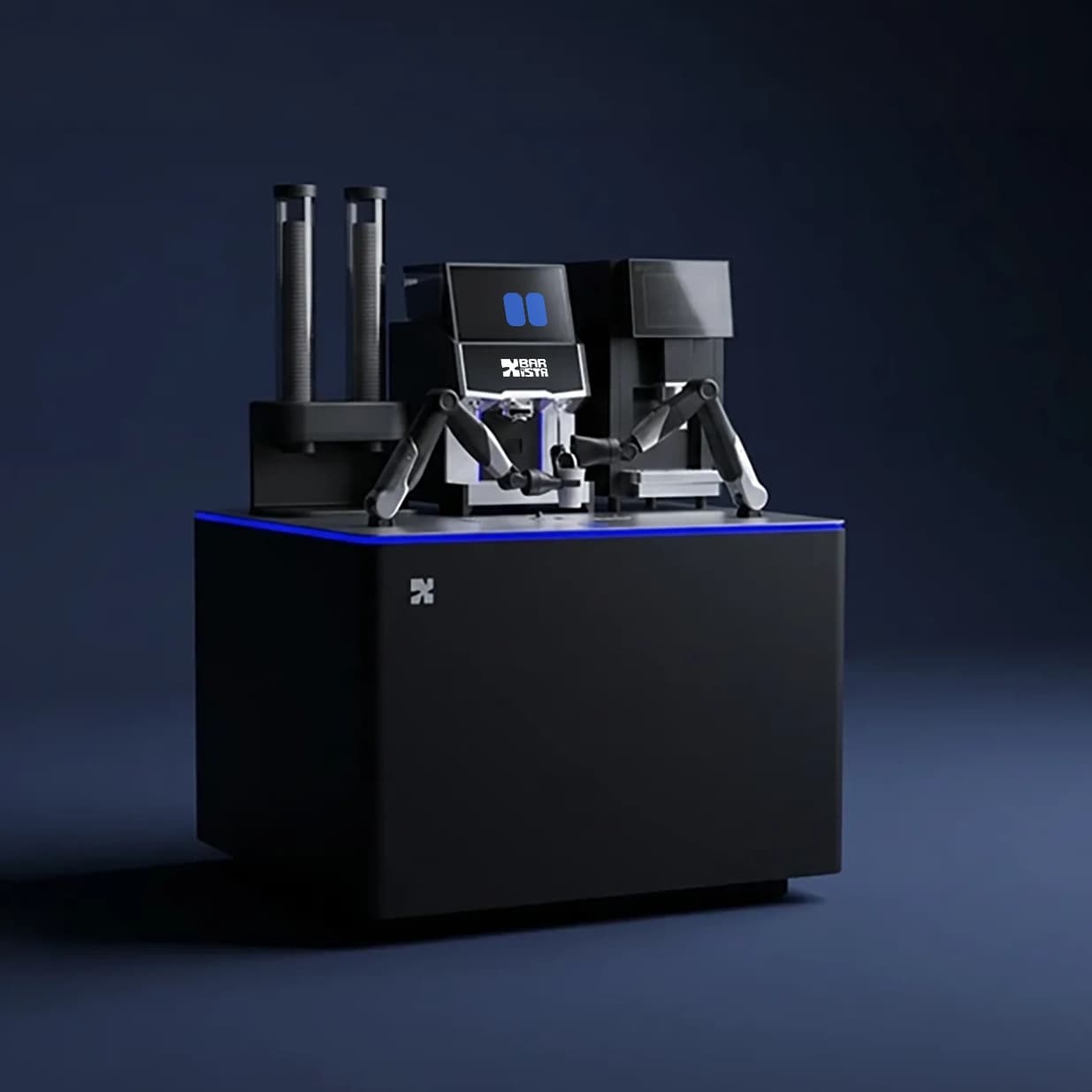 Gen 3 Açık Entegrasyon — otel restoran tezgahına entegre robot barista